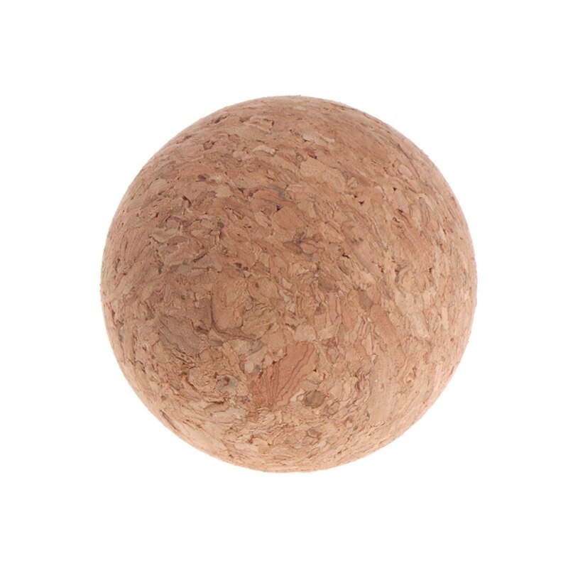 1 pelota de fútbol para futbolín, pieza de corcho de 36mm de madera maciza para mesa de futbolín.