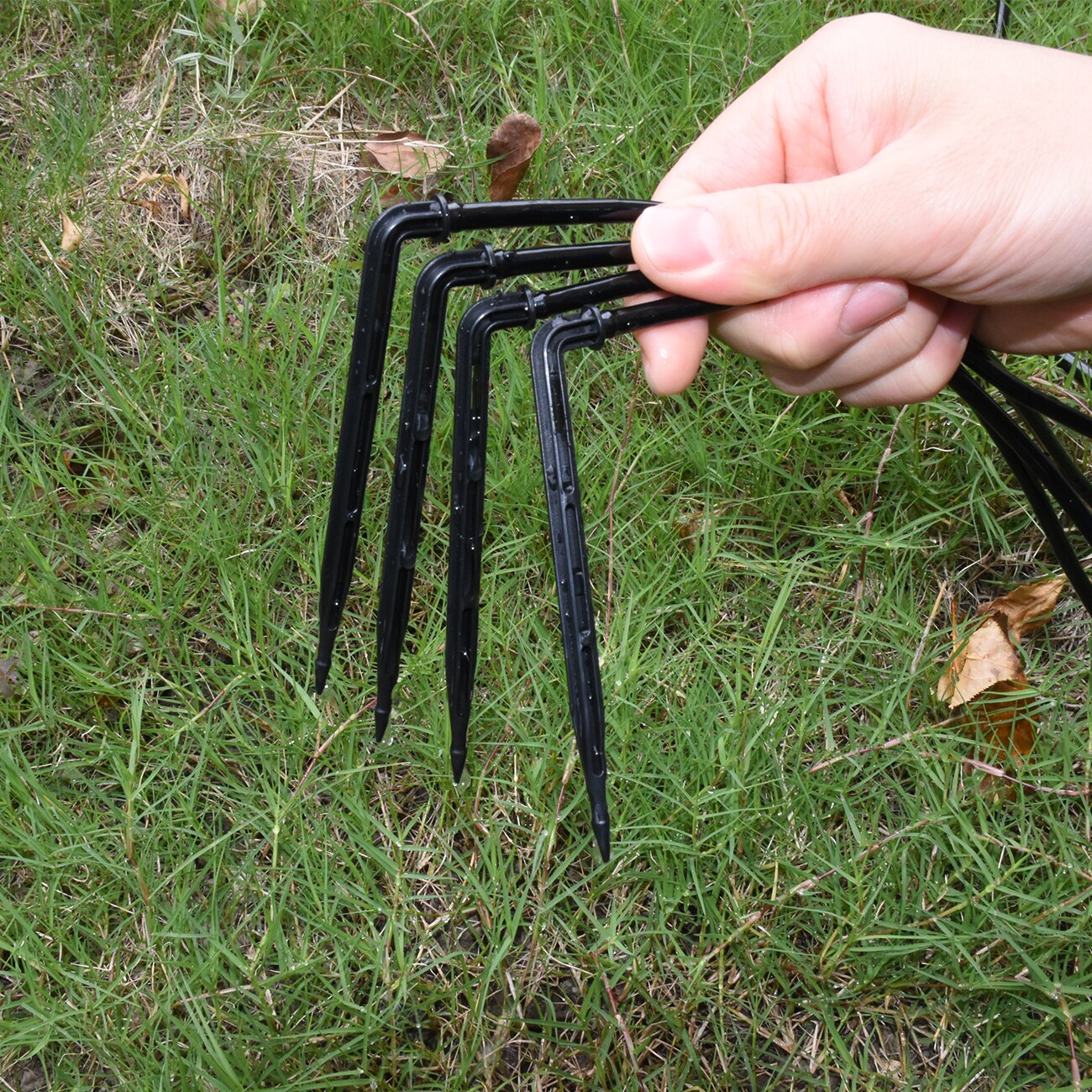KESLA-sistema de riego por goteo para bonsái, accesorio de 3/5mm, Flecha de goteo, transmisor de 2 vías para jardín, juego de 10/20 unidades
