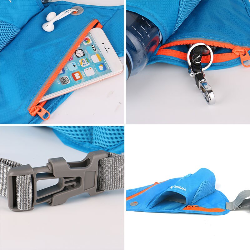 Running Tas Riem Pack Outdoor Marathon Water Fles Riem Pouch Jogging Fietsen Camping Wandelen Sport Mobiele Telefoon Zak