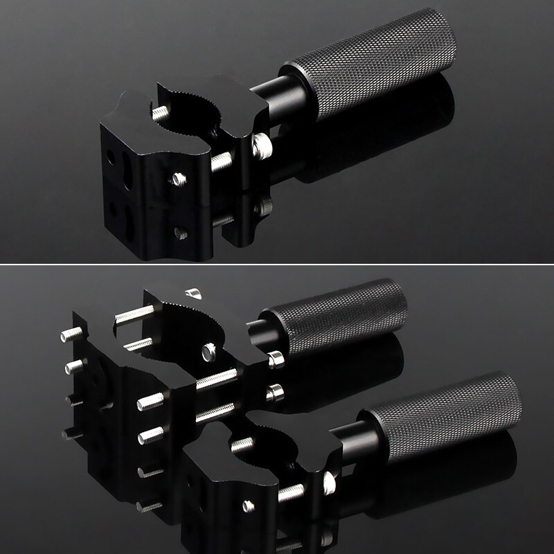 Motorcykel beslag kofanger montering klemme motorcykel forlygte monteringsbeslag justerbar led lys beslag holder support de phare
