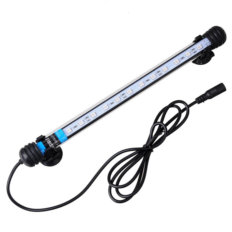 Witte Lichten Aquarium Led Verlichting Arowana Licht Amfibische Dompelpompen Lamp voor Aquarium Aquarium met US EU UK SAA Plug: 28CM