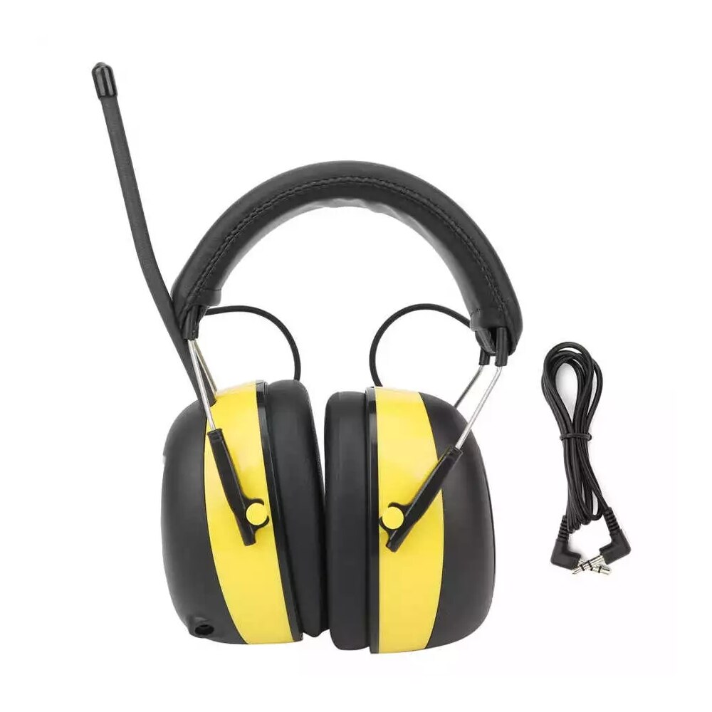 Electronic Noise Reduction Earmuff Hearing Protector Headphone Digital AM / FM Radio Stereo Hearing Protection Ear Muffs