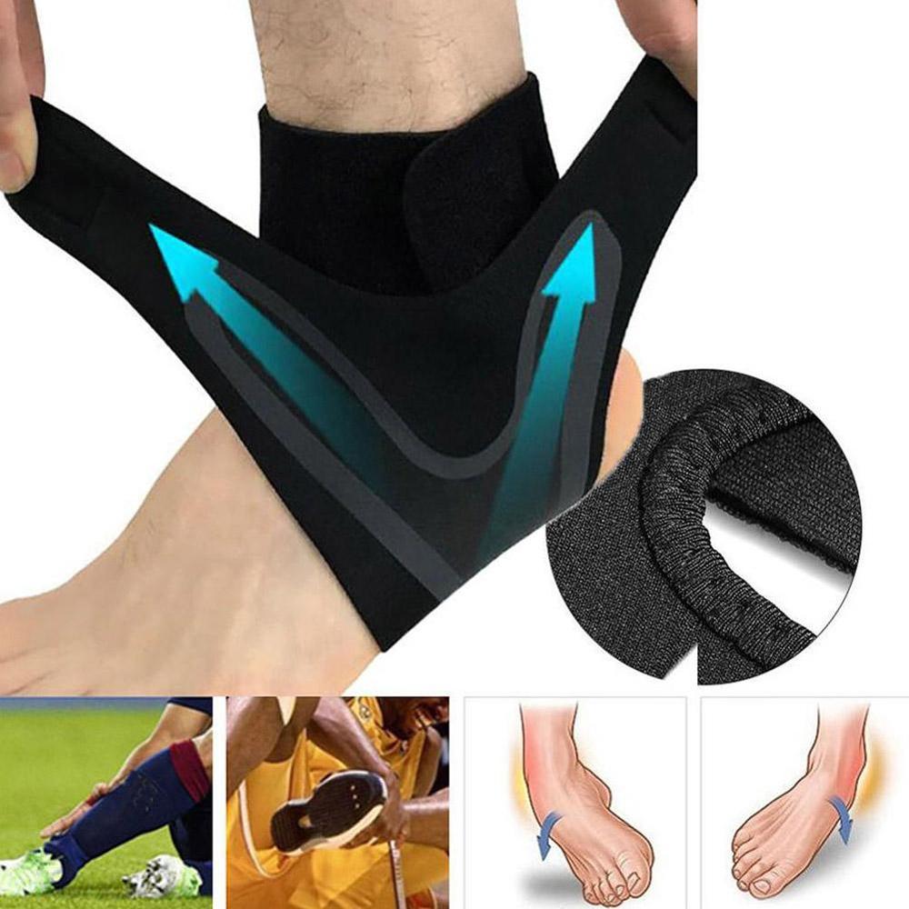 Sport Enkelbrace Fitness Elastische Voet Wraps Protector Benen Power Gewichtheffen Elastische Enkel Ondersteuning Gear Voet Gewichten