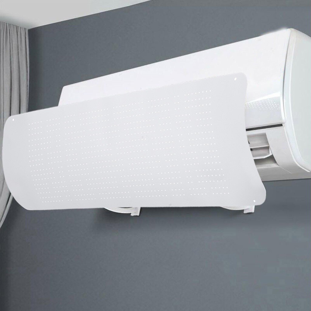 Airconditioning Universele Wind Deflector Cover Anti Direct Blazen Voorruit Airconditioner Wind Deflector Baffle: Default Title