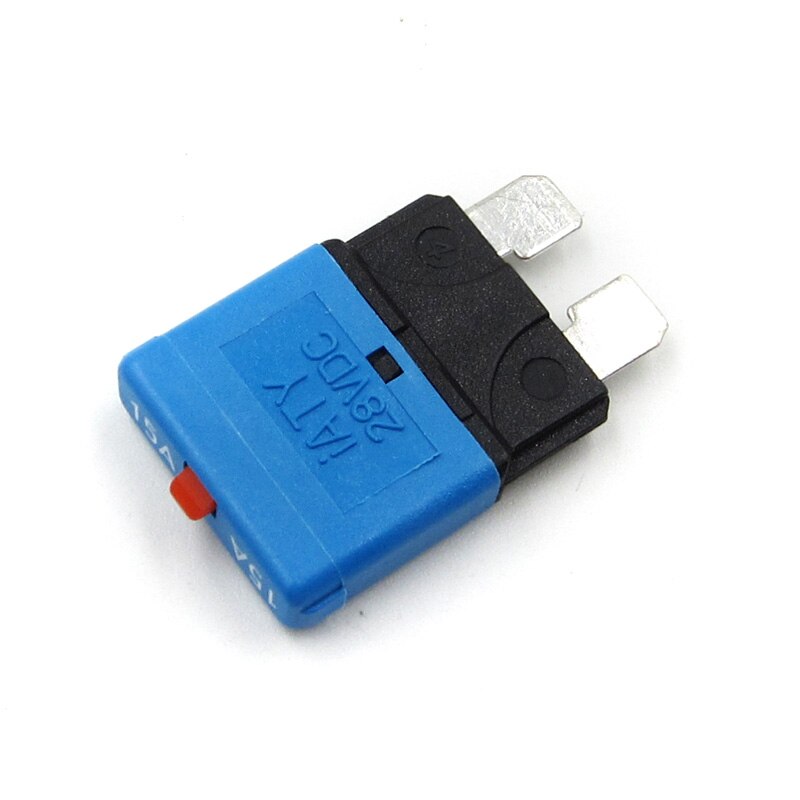 94v0 28V Manual ATC Reset Circuit Breaker Blade car fuse thermal cutoff microwave Marine Fusibles Auto Accessoreis Ferramenta: 15A