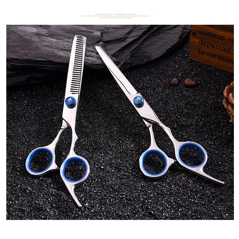 men's most popular Scissors Kit Hair Cutting Scissors Hair Scissors Tail comb Hair Cape Hair Cutter Comb