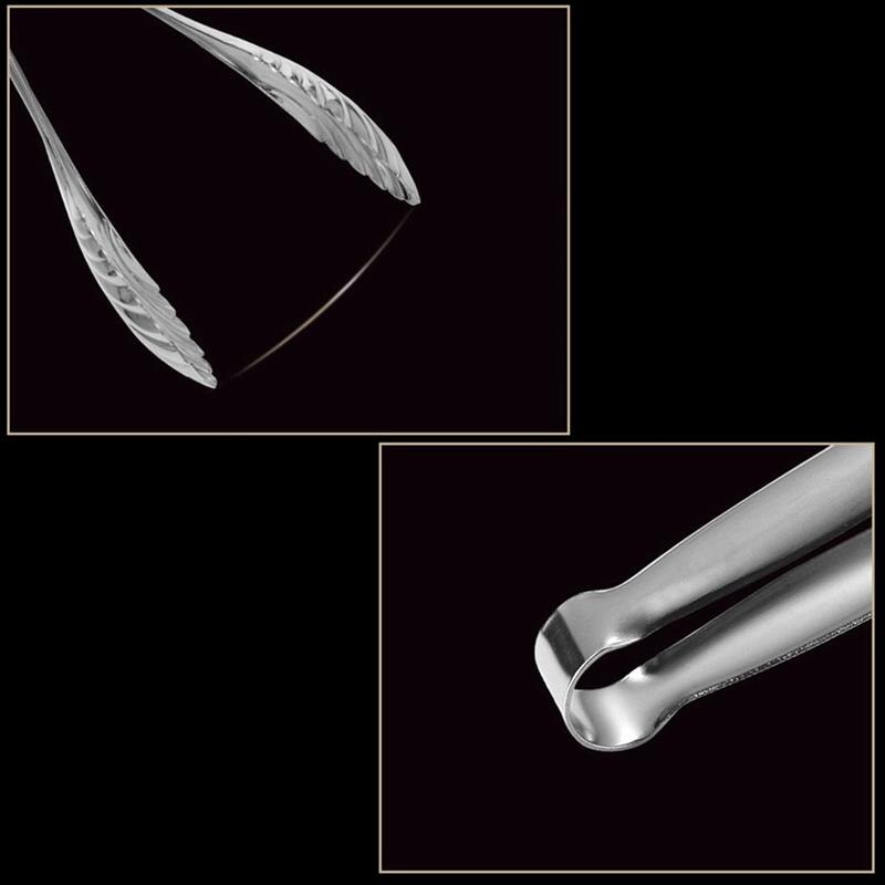 Kapmore 1Pc Shell Vorm Service Tang Food Grade Rvs Voedseltangen Brood Tang Voor Koken Bbq Gereedschap Accessoires