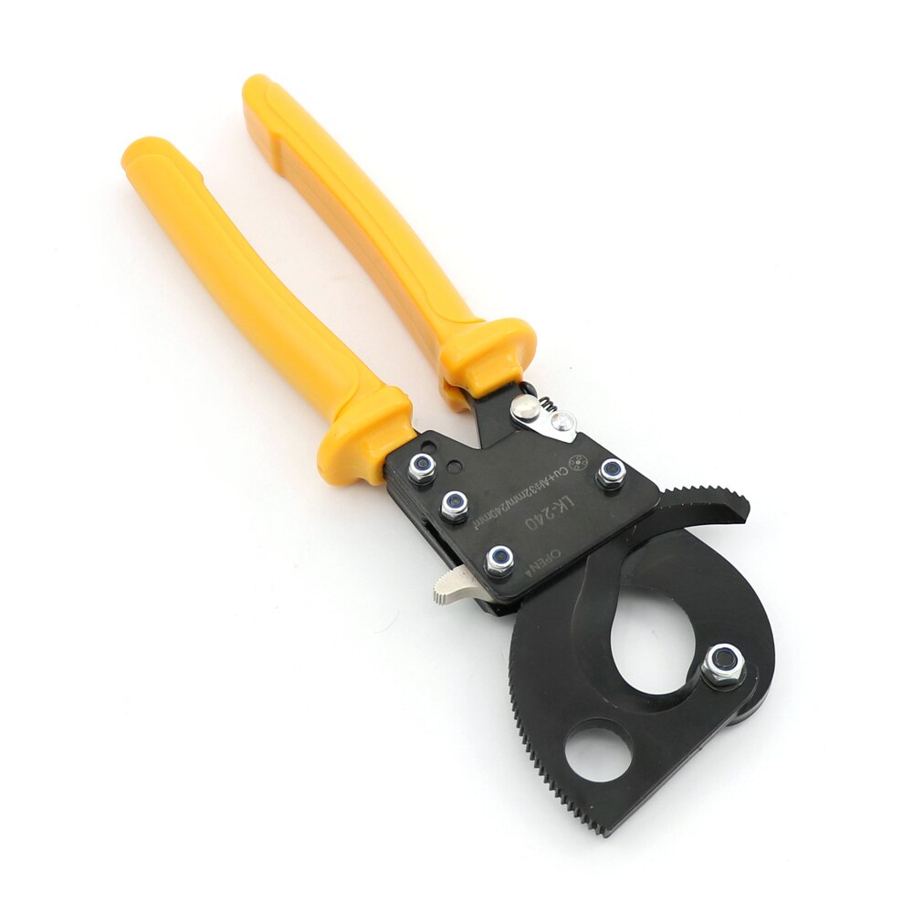Ratchet Cable Cutter Cut Up To 240 mm2 Max Wire Cutter Hand Tool LK-240