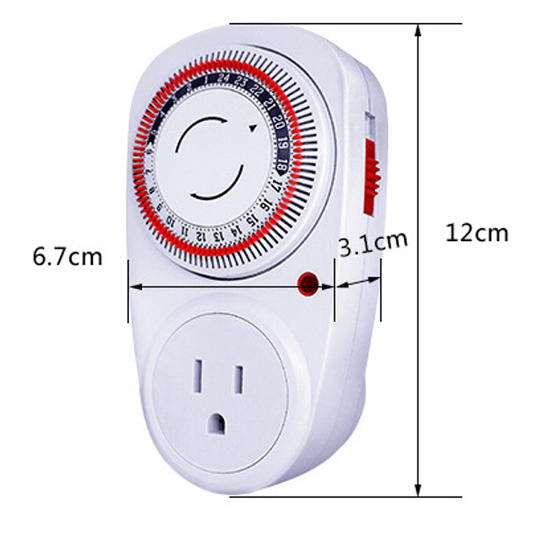 Electronic Digital Timer Switch EU US Plug Kitchen Timer Outlet 230V 110V 7 Day 12/24 Hour Programmable Timing Socket