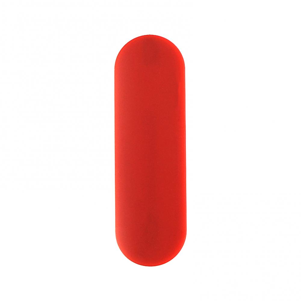 Support universel d'anneau de téléphone portable, support de bague de doigt en TPU, support de bande de main de téléphone, sangle de bracelet, support de poignée Push Pull: Rouge