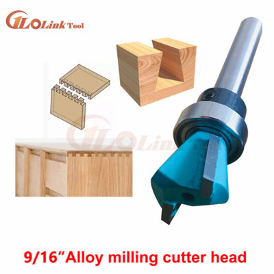 12Inch Zwaluwstaart Template Router Template Kit Template Tekening Kit Houtbewerking Timmermanshulpmiddelen: 9-16 milling cutter