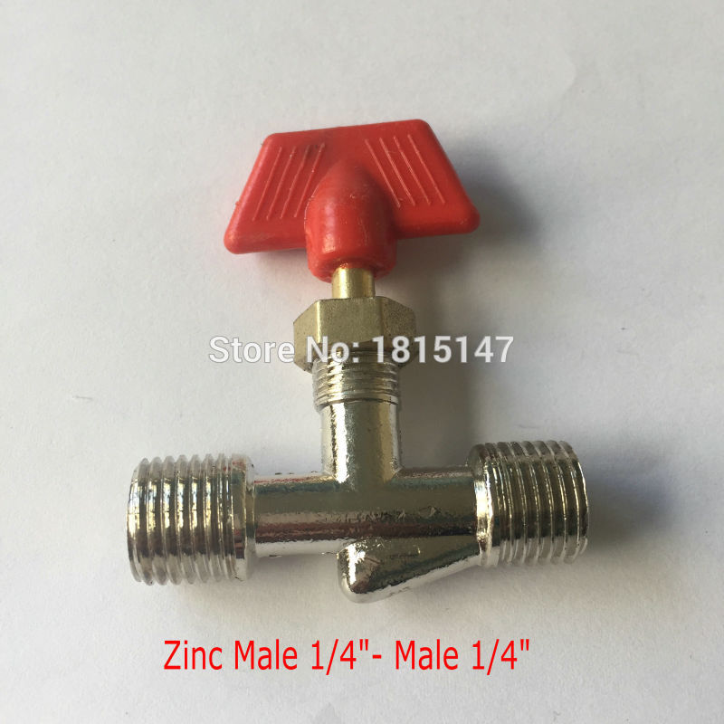 Zink Connector M1/4''-M1/4 ''compressor onderdelen