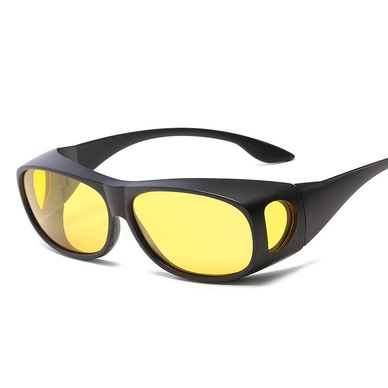 Polarized sunglasses driver driving goggles, sports sunglasses Driving Shades Travel Fishing Sun Glasses: black and yellow