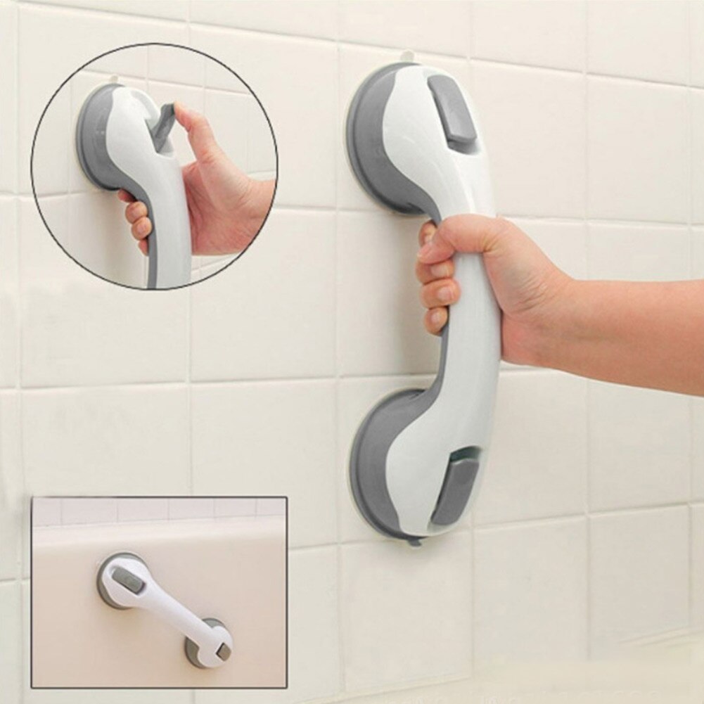 With Suction Cup Easy Grip Bathroom For Shower Home Multifunction Wall Mounted Safety Hotel Bathtub Balance Assist Bar Durable