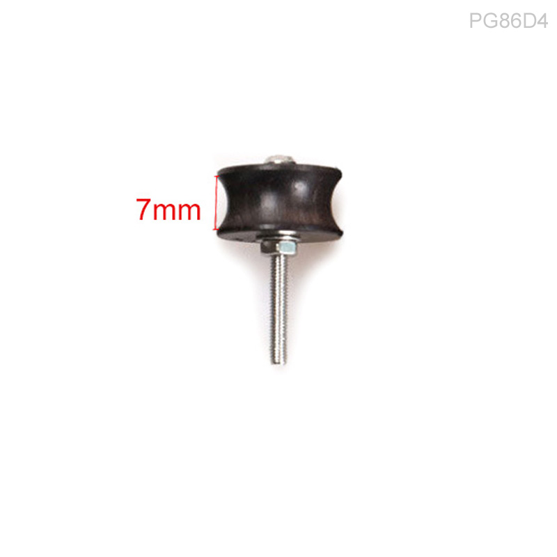 DIY Leather Grinding Tool Electric Polishing Machine Bit Leather Craft Edge Arch Groove Slicker Kit Sandalwood Head Burnisher: No. 4 grinding head