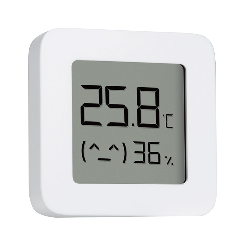 XIAOMI-termómetro Digital Mijia 2, higrómetro eléctrico inteligente inalámbrico con Bluetooth, funciona con Mi APP, Sensor de humedad, XIAOMI