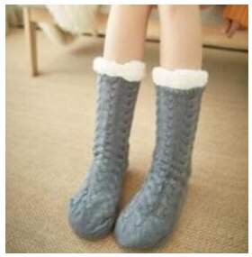 Warme Deken Lange Coral Fleece Deken Met Mouwen Coral Fleece Pocket Deken Volwassen Winter Wassen Flanel Dekens Gewaad: gray socks