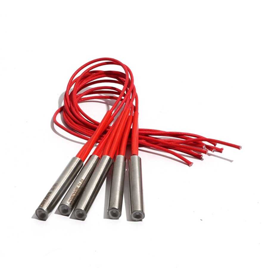 Cartouche chauffante double tête haute densité, 14mm 38 ~ 48mm, 10 pièces, 110V/220V/380V, 130W/140W/150W/160W