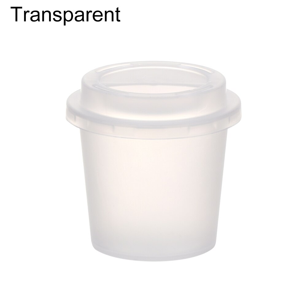 Empty Coffee Cup Shape Beauty Sponge Holder Stand Powder Puff Display Stand Mildew Proof Powder Puff Dry Box Set: Transparent