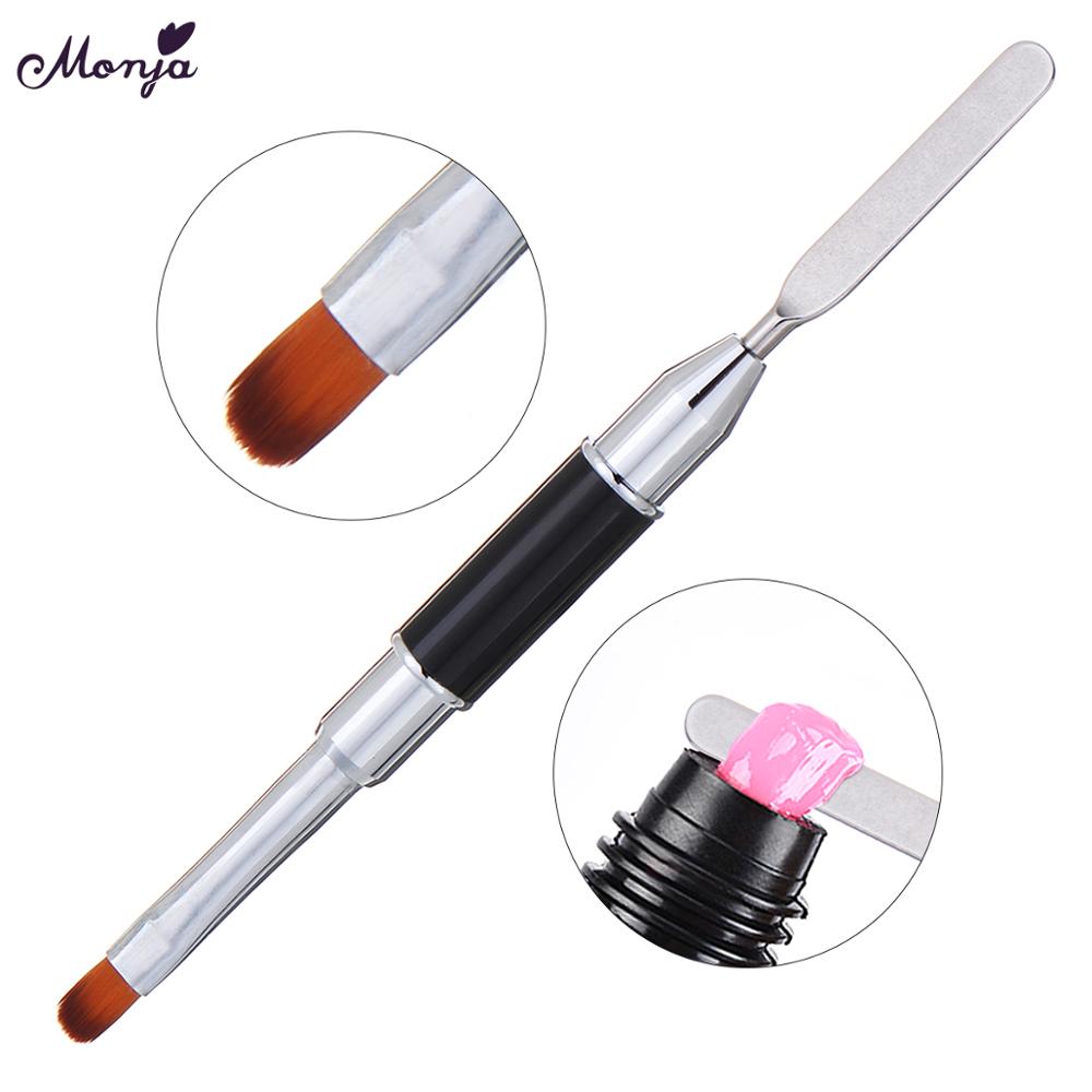 Edelstahl Acryl Spatel "2in1" Spatel Für Gel, Acrylgel / PolyAcryl Uvm – World Of Nails-Design