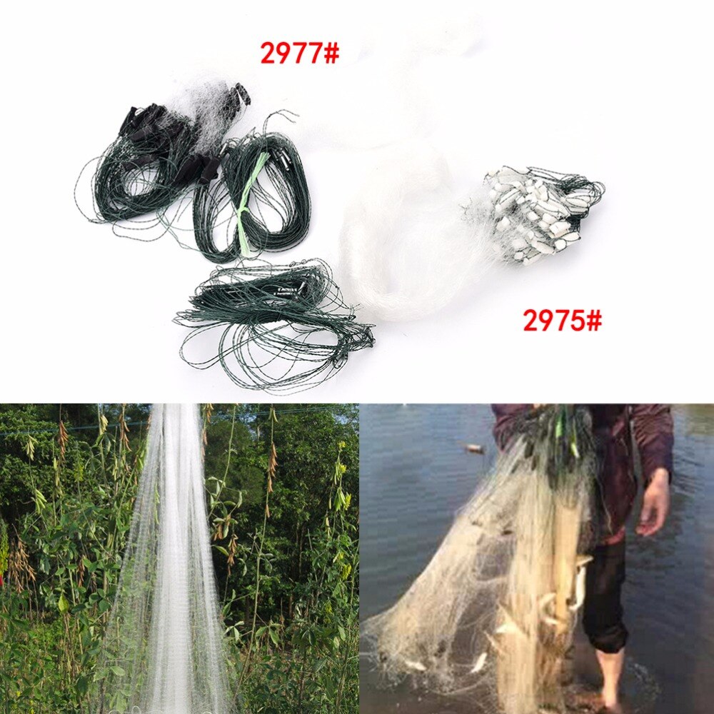 1 laags visnet monofilament visnet kieuwnet met dobber