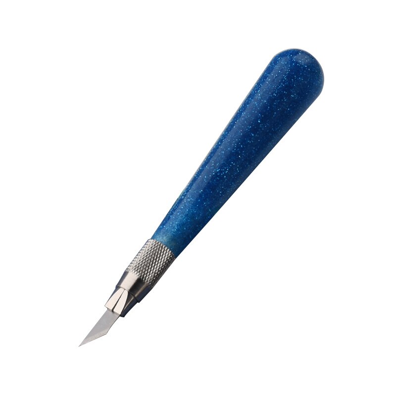 Cuchillo de tallado de cielo estrellado, MINI sello de goma, pluma para grabado artesanal, herramienta de bricolaje, cuchilla de tallado, cortador de papel fotográfico, papelería: 2