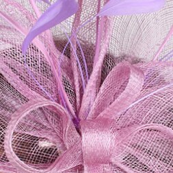 Sinamay – couvre-chef de mariée multicolore de , accessoire capillaire pour mariage et Cocktail, MYQ006: Lavande