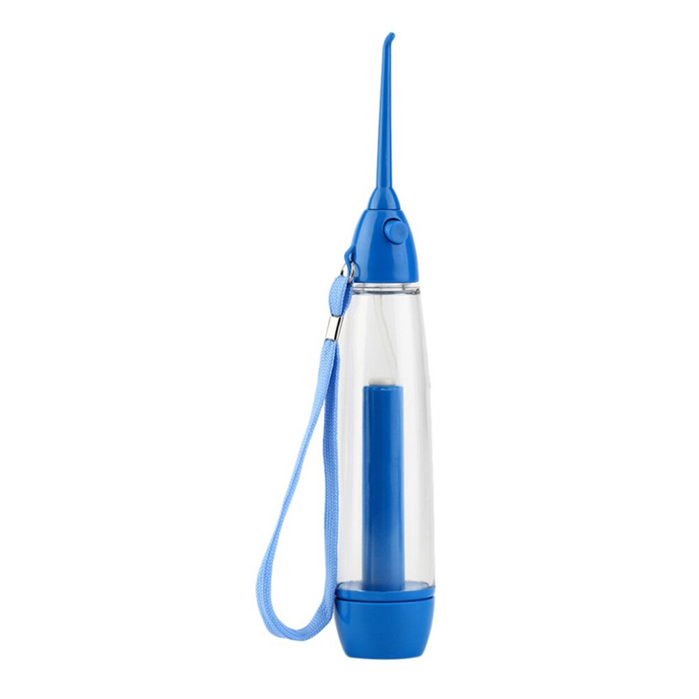 90Ml Dental Floss Draagbare Monddouche Hygiëne Tanden Reinigen Apparaat Oral Care Tool Water Floss Veilig Dental Gebitsreiniging: Blauw