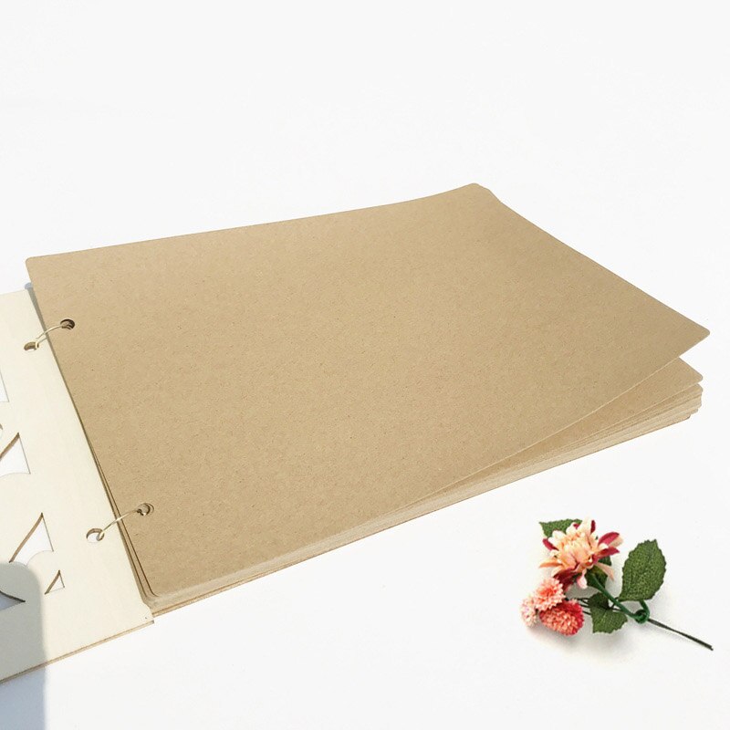 40 Pagina Houten Decoratie Handtekening Gast Boeken Handgemaakte Mr Mrs Liefde Bruiloft Gastenboek Houten Diy Handtekening Teken-in Boek