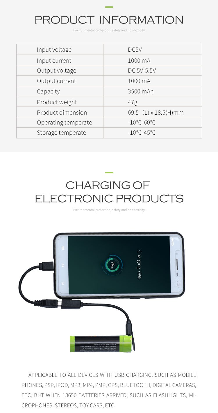 1PCS di trasporto di Buona Qulity 4 Indicatore LED USB 5000M 18650 3.7V 3500mAh ricarica Mobile batteria di Intelligenza Li-Ion batteria ricaricabile