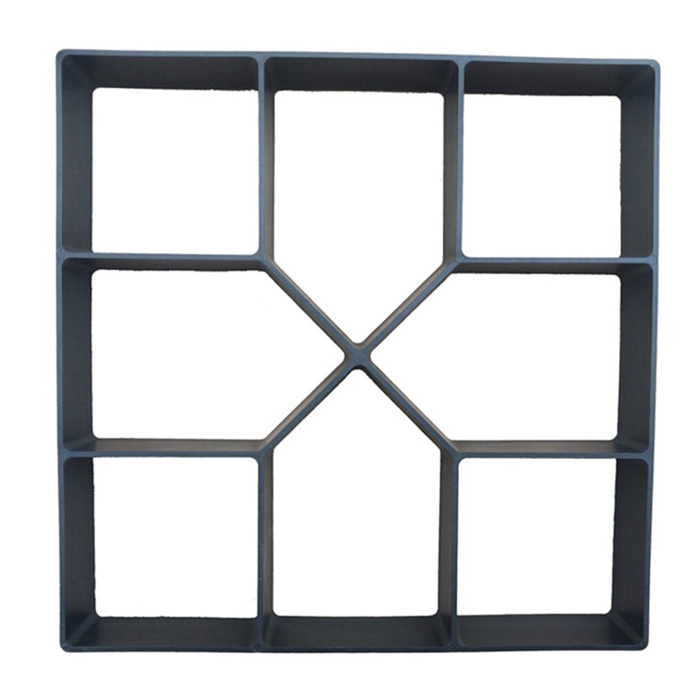 Manually Paving Cement Brick Concrete Molds DIY Plastic Path Maker Mold Garden Stone Road Mold Garden Decoration: E
