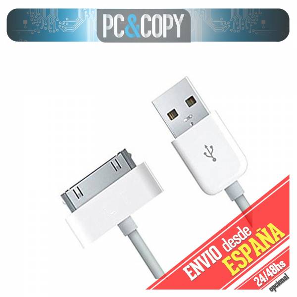 Pack 2 Usb Kabels Data En Opladen Voor Iphone 4S 4 3GS 3G Ipod Touch Ipad 2 1M Een + +