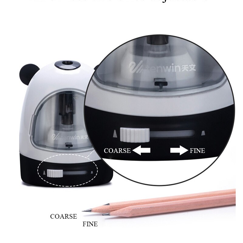 Children Automatic pencil sharpener Electronic Stationery Kids Safety Electric Switch Pencil Art School Office Supplies