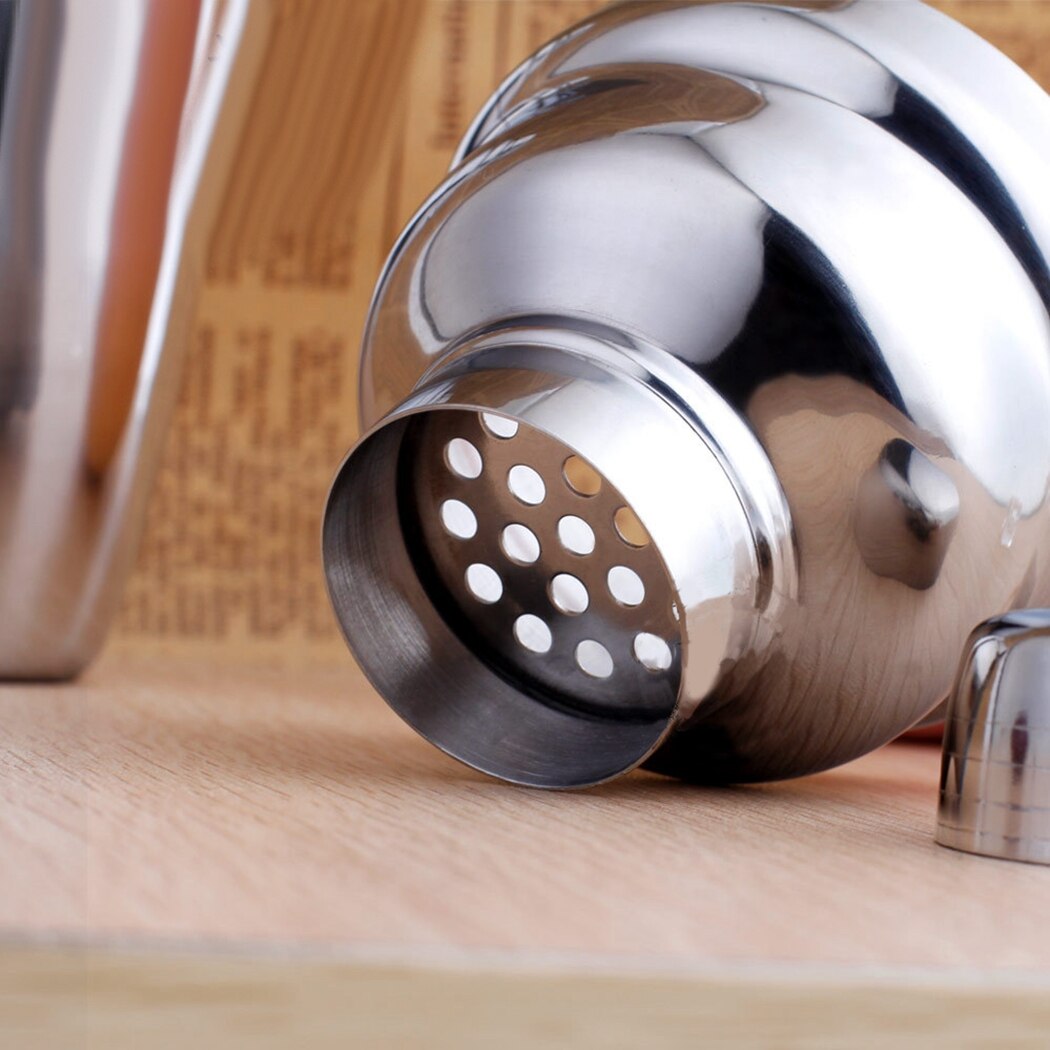 250ml/350ml Justdolife Cocktail Shaker Stainless Steel Wine Shaker Martini Shaker For Mixing Drinks Wine Boston Shaker Mixer