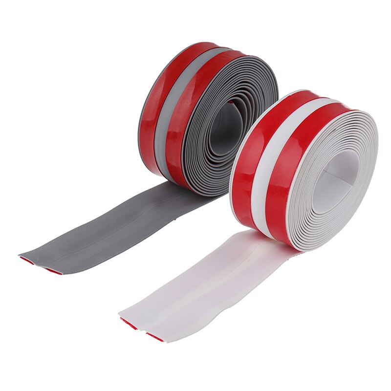 1 stk vanntett oljebestandig teip stripe kjøkkenvaske lim mellomrom mellomrom skjønnhetssøm dårlig toalettpasta form teip