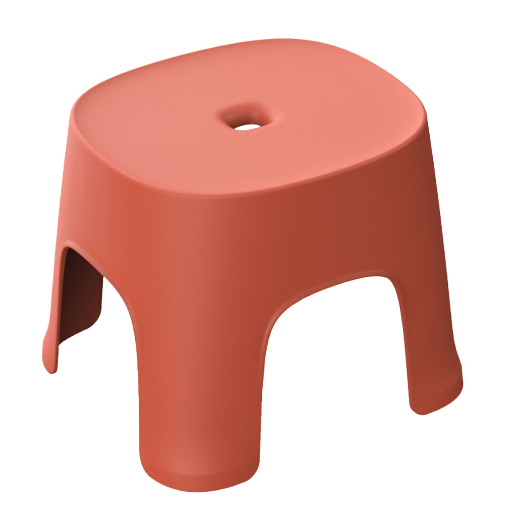 Chaise d'extérieur antidérapante, escabeau pliant, salle de bain rouge, petit pour enfants en bas âge