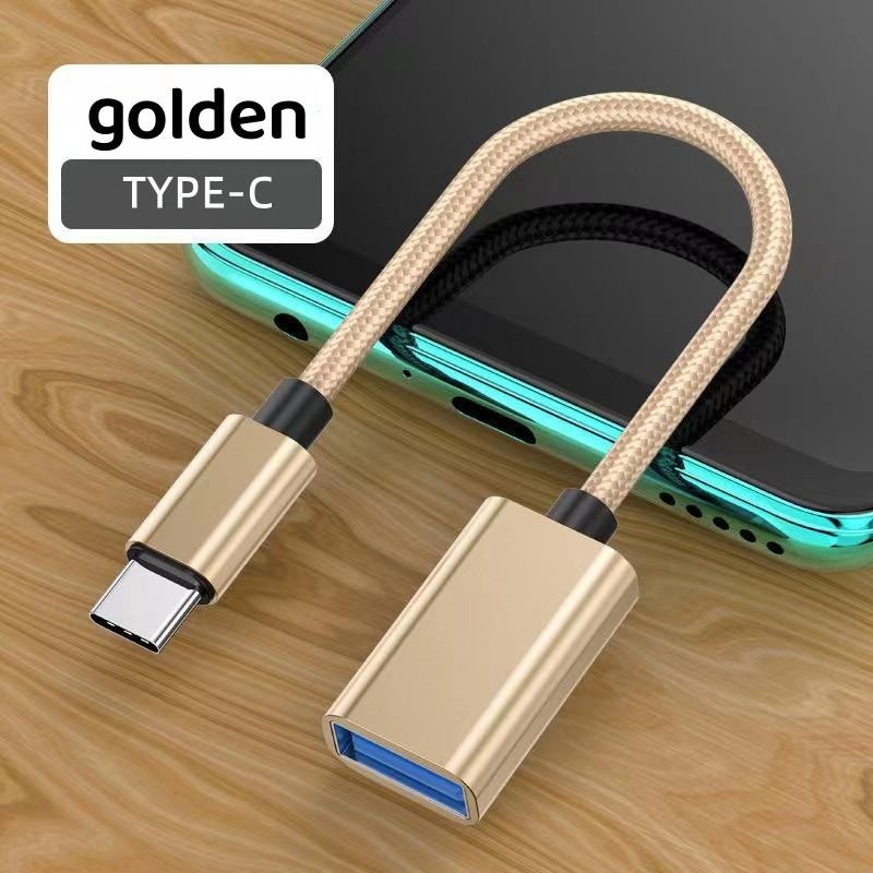 USB 3.0 To Type C OTG Cable Adapter Converter For Xiaomi Huawei Oneplus Data Cable Flash Drive Connector USB Adapter TypeC Cable: Beige