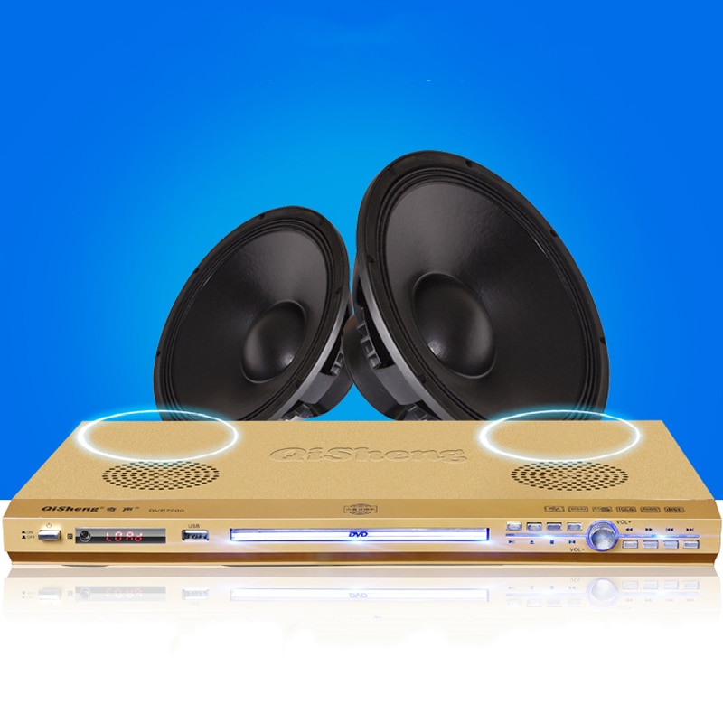 Home DVD Player Vcd Player CD Player Children's EVD Disc Player Fiber Optic Coaxial USB Direct Reading Dual K Song Interface