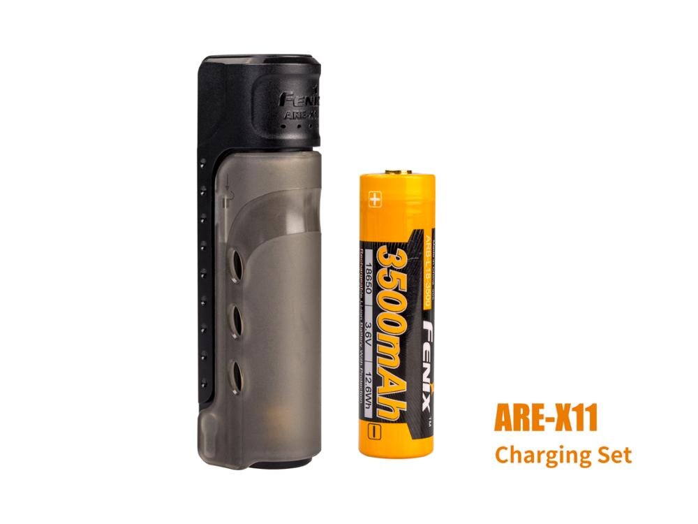 Fenix ARE-X11 CHARGING KIT Charing Kit Smart Battery Charger 5V USB Output Intelligent Battery ARB-L18-3500