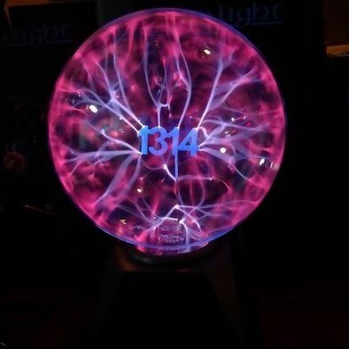 Electrostatic Ball Induction Glow Ball Plasma Ball 10-15 Inch Red Light Blue Light Science Museum Exhibition Ball Lightning Ball