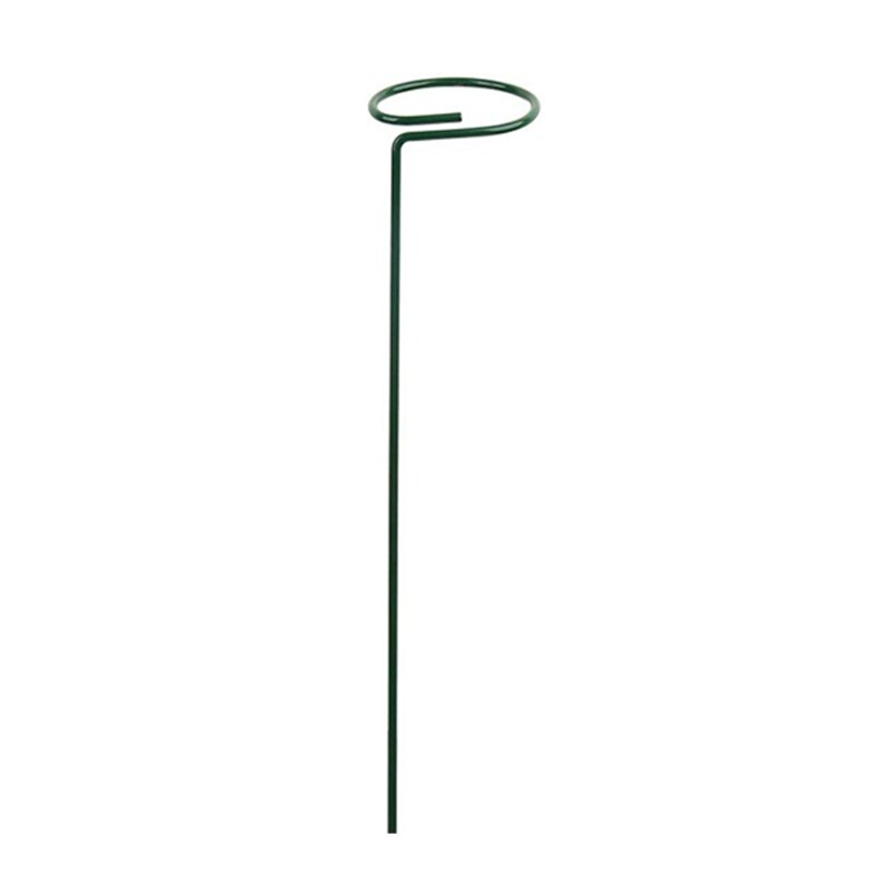 Garten Unterstützung Einatz Ring Metall Garten Anlage Unterstützt Einzigen Stamm Strauch Halfter G32A: Beige