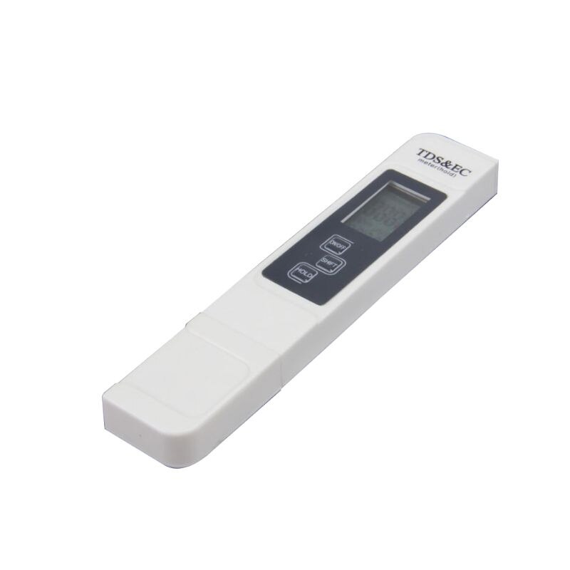 2 in 1 tds vanntester ec purity vannmåler digital for drikkevann fisketank akvarium håndholdt bærbar deteksjon