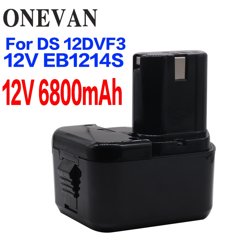6800 Mah 12V 4.8Ah Batterij Voor Hitachi EB1214S 12V EB1220BL EB1212S WR12DMR CD4D DH15DV C5D, ds 12DVF3