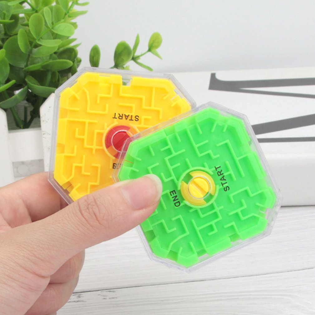 Children'S Intelligence Balls Solid Maze Decompression Mini 3D Maze Ball Toys Savings Consciousness