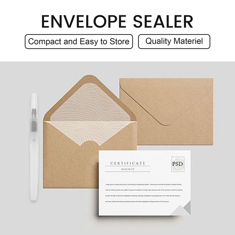 10 Stuks Potlood Stijl Bevochtiger Stempel Envelop Bevochtiger Brief Sealer Envelop Licker Voor Kantoor