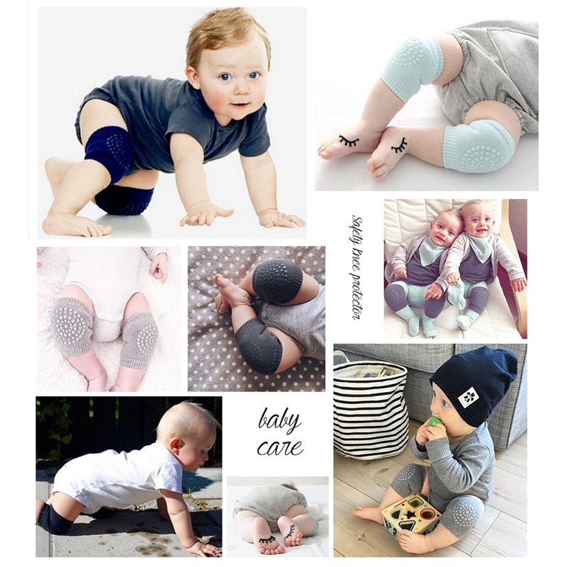 ! Baby Zachte Anti-Slip Elbow Protector Kruipen Kniebeschermer Baby Peuter Baby Knie Elleboog Pads Veiligheid Protector Voor Jongens meisjes