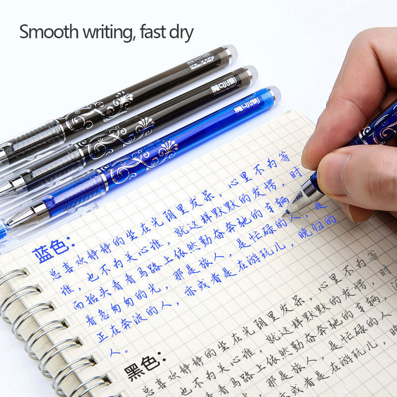 85 Pcs/Set Kawaii Erasable Pens 0.5mm Gel Pen Stationery Waterproof Gel Ink Back to School Writing supplies for Notebook Writing