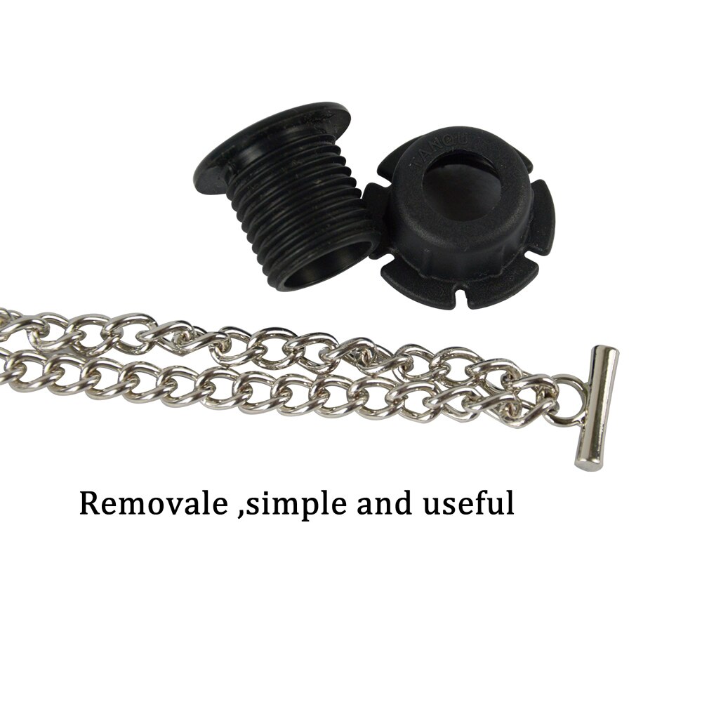 Tanqu 1 Stuk Obag Zilveren Lange Dubbele Ketting Ot T Obag Handvatten Voor Obag Eva O Tas Bakken Vrouwen Tas schouder Handtas