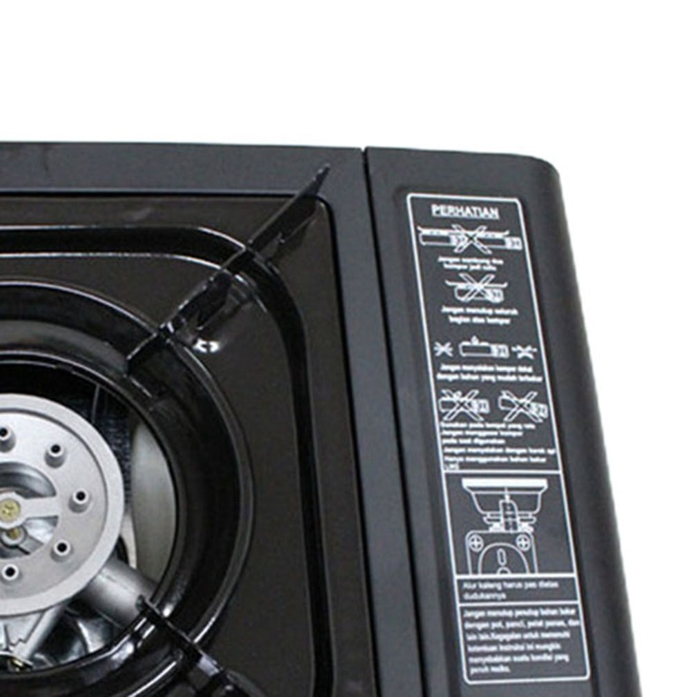 Portable Gas Stove Outdoor Camping Stove With Storage Case Gas Furnace Thickened Windproof Outdoor Stove Camping Equipment