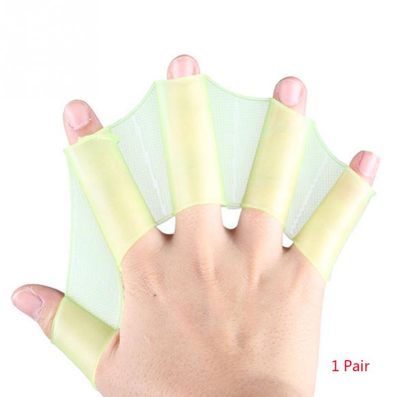Palmes palmes en Silicone pour les mains palmes de natation pour les mains